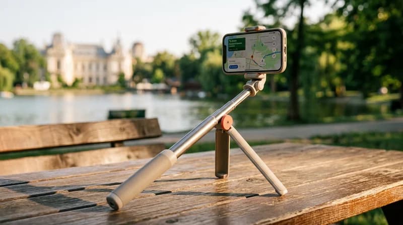AliExpress selfie stick si trepied